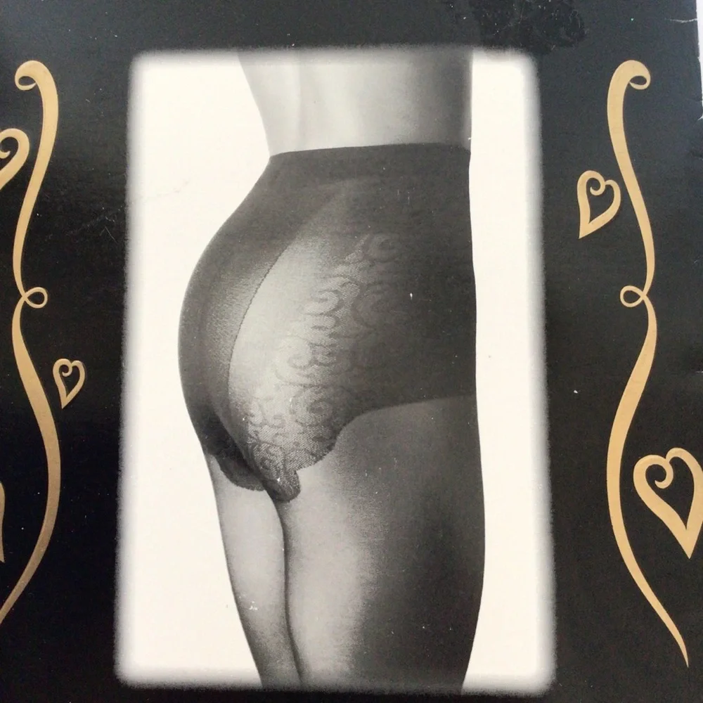 VICTORIAS SECRET SENSUAL SHAPER PANTYHOSE SIZE SMALL NWT BLACK.